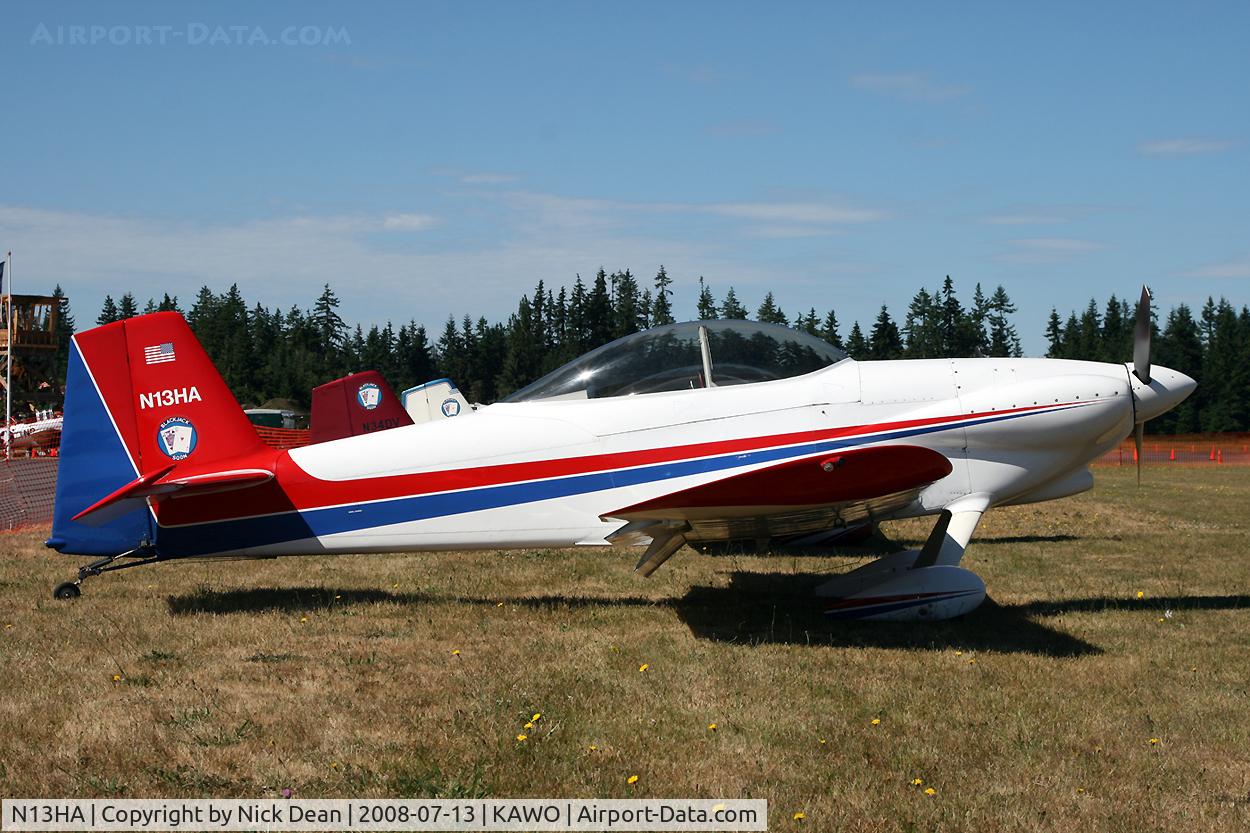 N13HA, 1988 Vans RV-4 C/N 370, Arlington fly in