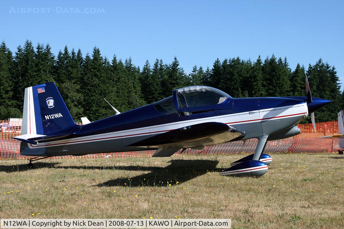 N12WA, 1994 Vans RV-6 C/N 21712, Arlington fly in