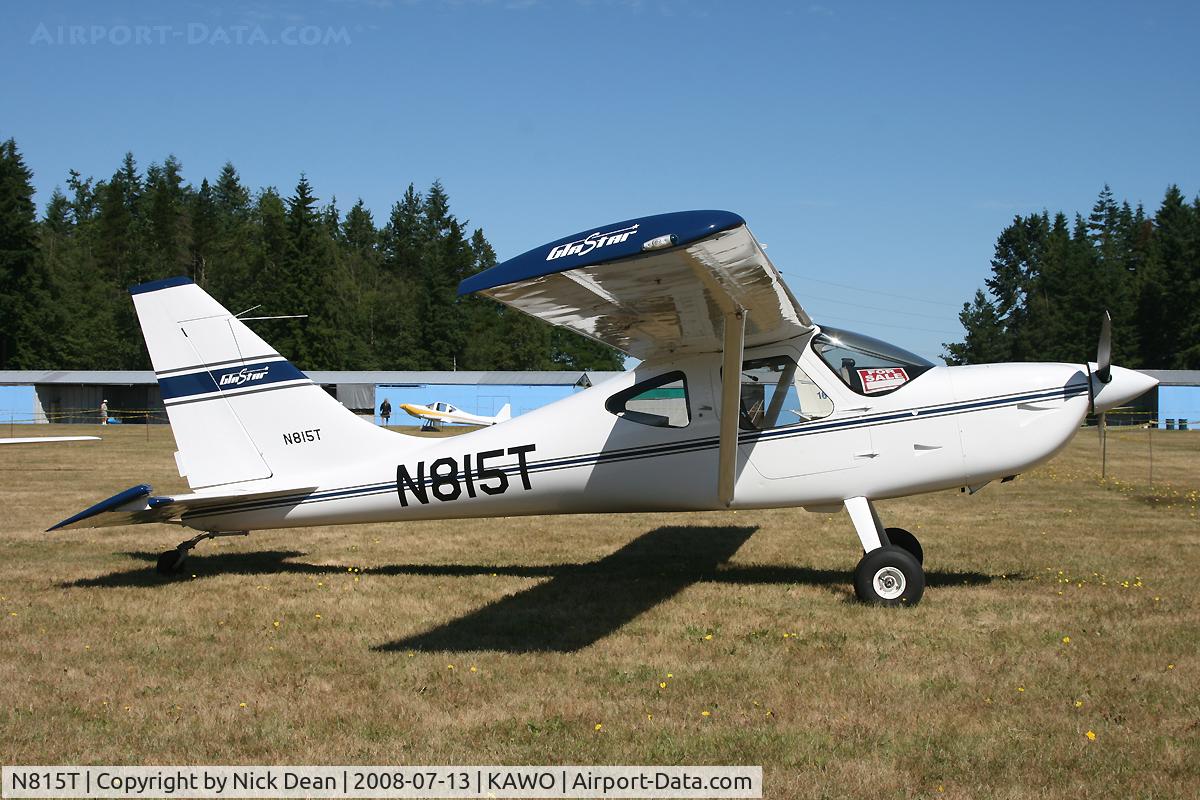 N815T, 1998 Stoddard-Hamilton Glastar C/N 5499, Arlington fly in