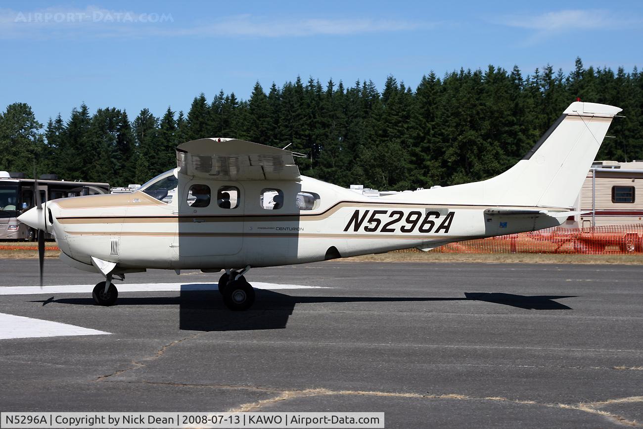 N5296A, 1985 Cessna P210R Pressurised Centurion C/N P21000847, Arlington fly in