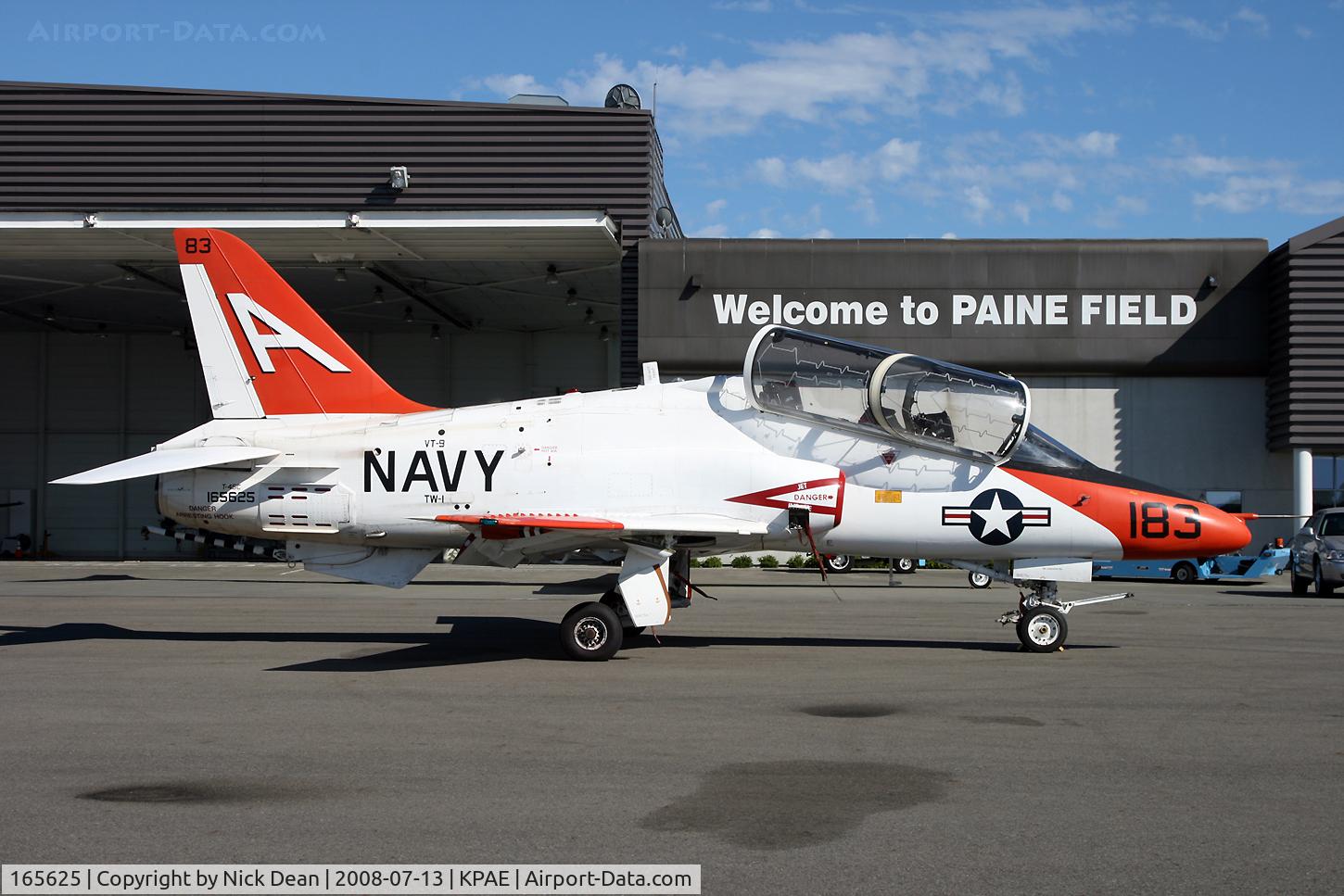 165625, Boeing T-45C Goshawk C/N C083, Visiting