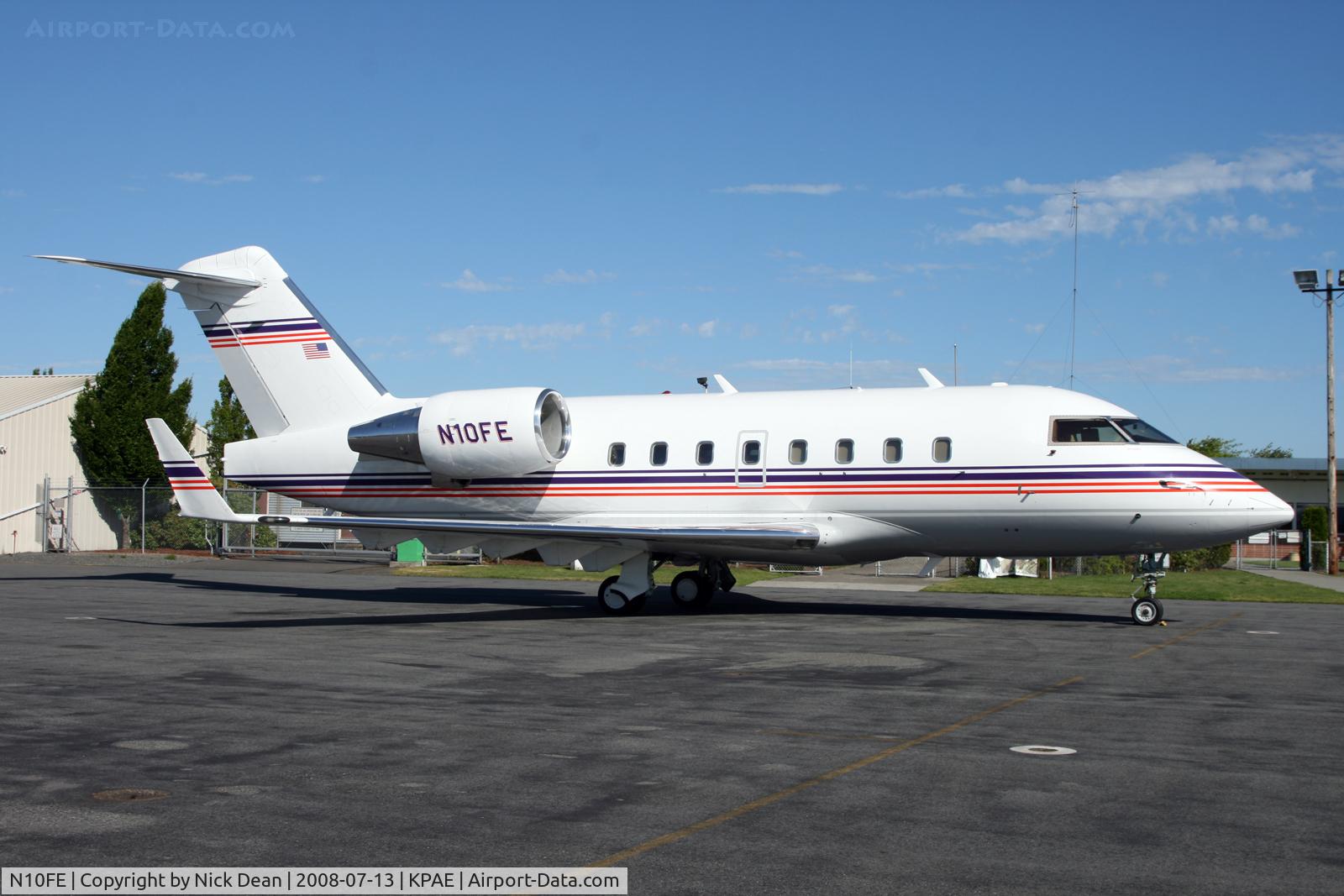 N10FE, 1995 Canadair Challenger 600S (CL-600-1A11) C/N 1074, Visitor