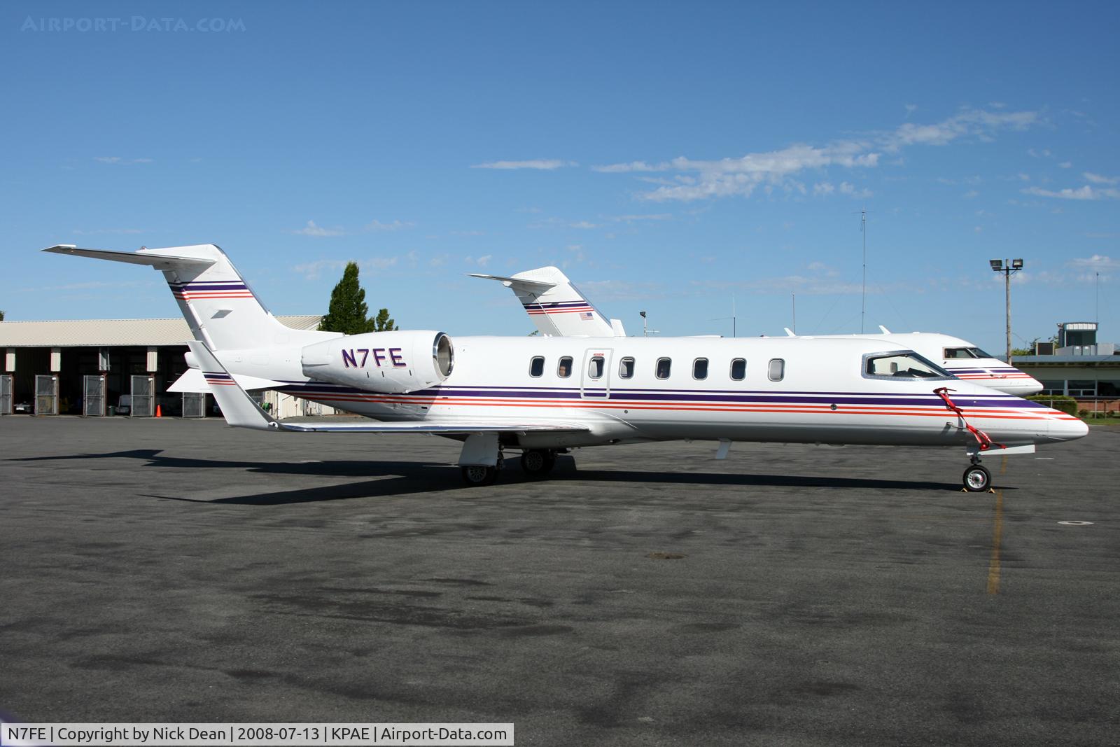 N7FE, 2000 Learjet Inc 45 C/N 46, Visitor