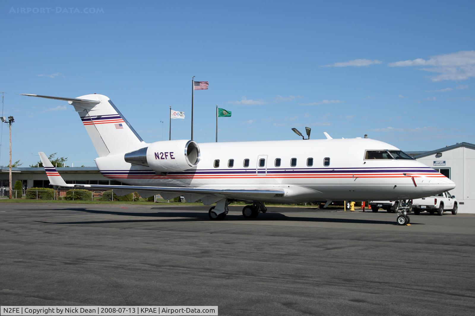 N2FE, 1991 Canadair Challenger 601-3A (CL-600-2B16) C/N 5095, Visitor