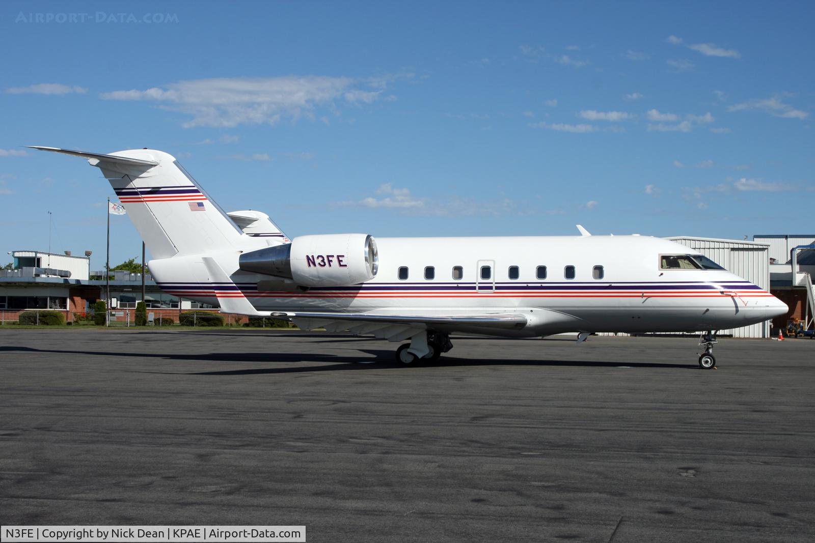 N3FE, 1989 Canadair Challenger 604 (CL-600-2B16) C/N 5054, KPAE