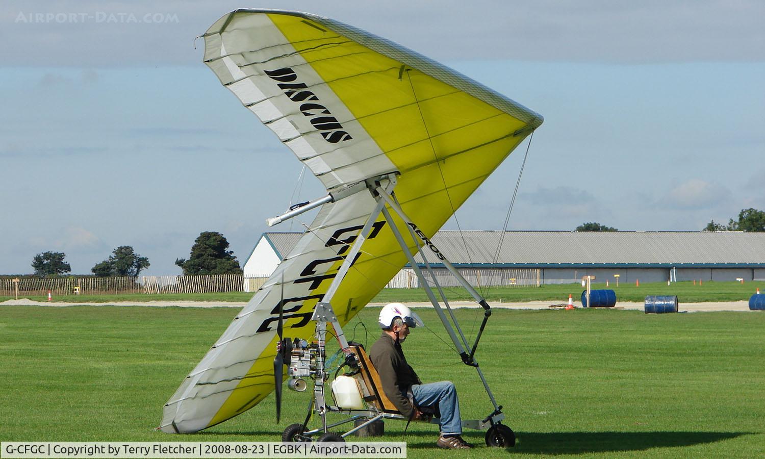 G-CFGC, 2008 Hewing RB Demoiselle C/N 15, Microlight based at Sywell