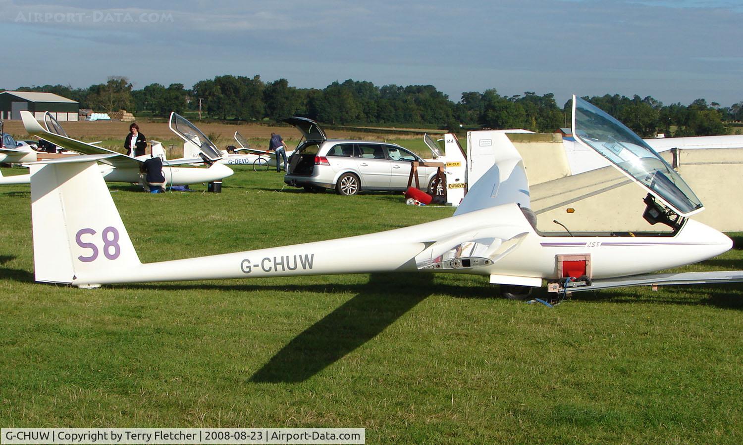 G-CHUW, 1996 Rolladen-Schneider LS-8-18 C/N 8058, Competitor in the Midland Regional Gliding Championship at Husband's Bosworth