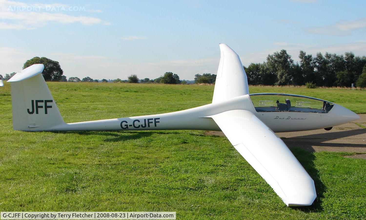 G-CJFF, 1997 Schempp-Hirth Duo Discus C/N 131, Competitor in the Midland Regional Gliding Championship at Husband's Bosworth