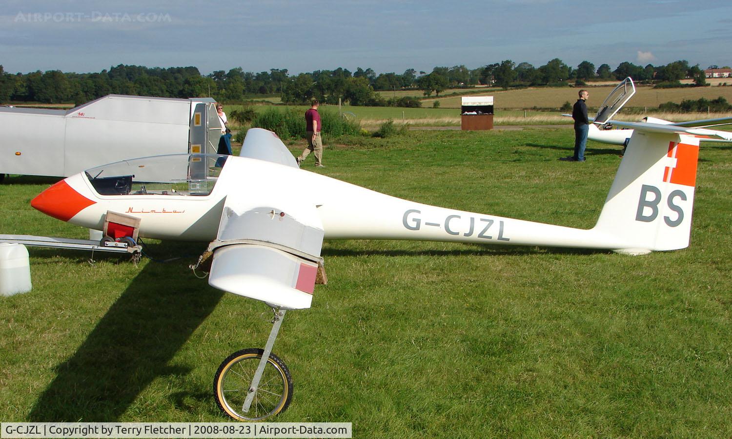 G-CJZL, 1978 Schempp-Hirth Mini-Nimbus B C/N 92, Competitor in the Midland Regional Gliding Championship at Husband's Bosworth