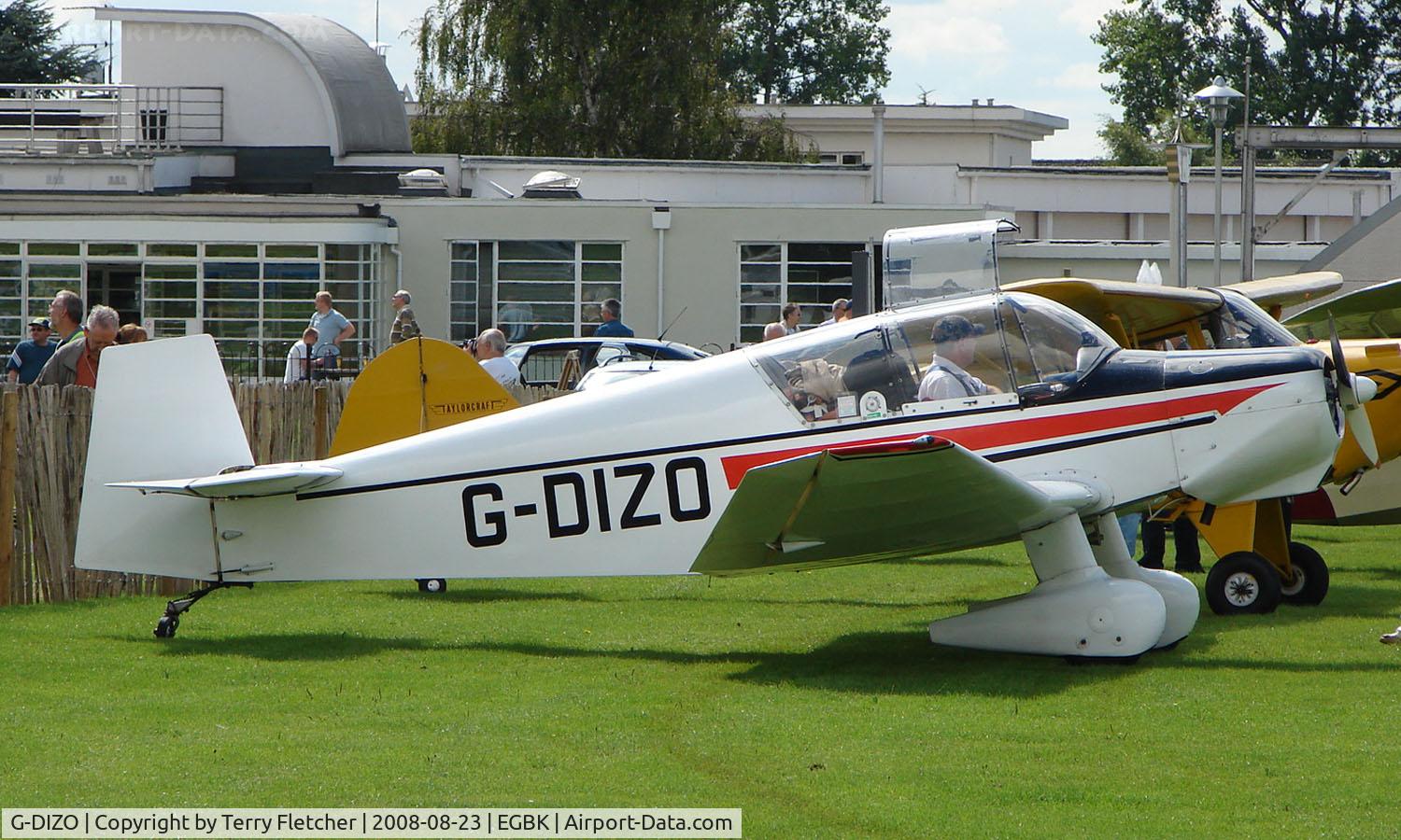 G-DIZO, 1965 Jodel D-120 Paris-Nice C/N 326, Visitor to Sywell on 2008 Ragwing Fly-in day