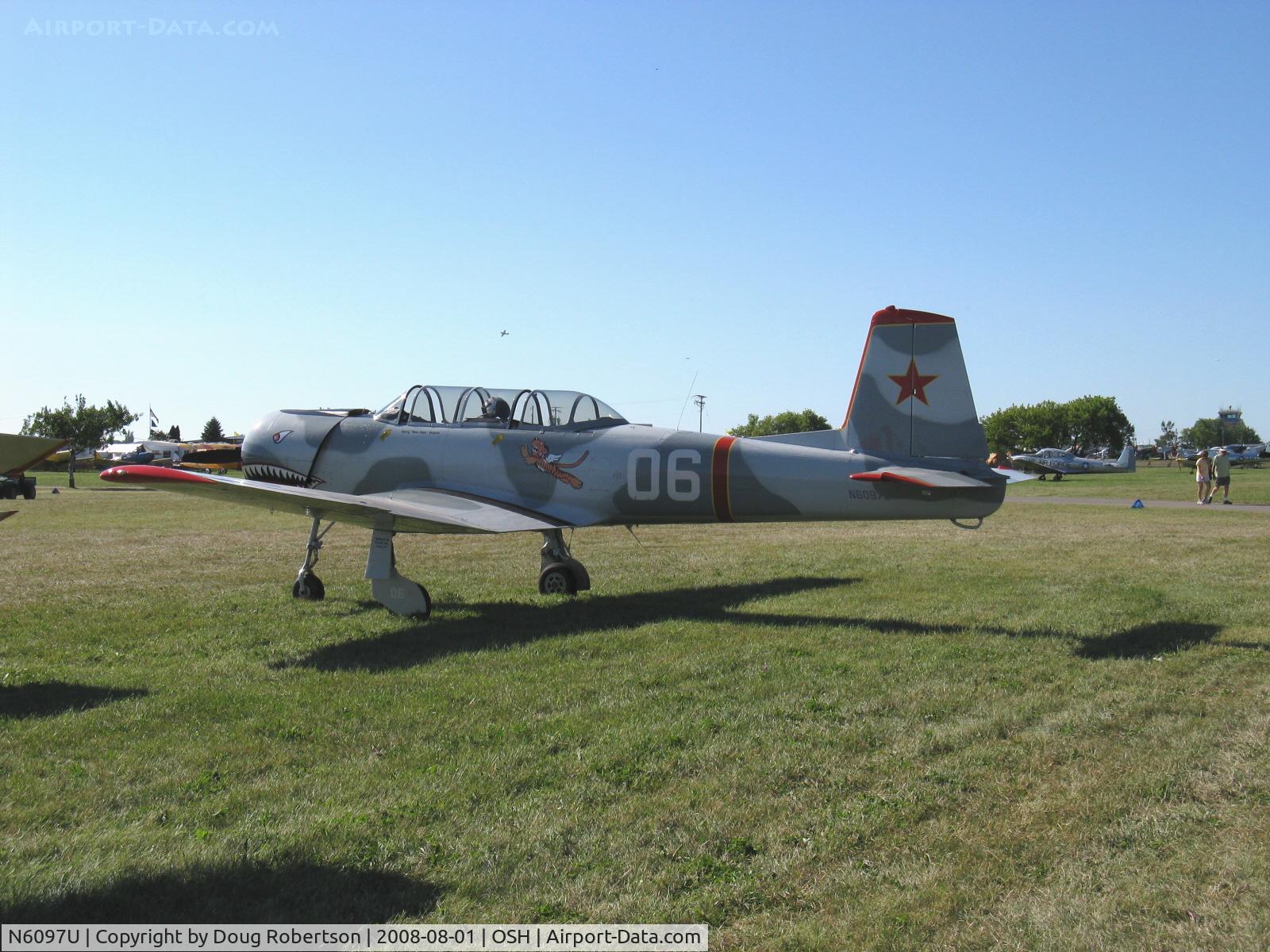 N6097U, 1973 Nanchang CJ-6 C/N 2851276, 1973 Nanchang China CJ-6A, Huosai 6J2A, 285 Hp