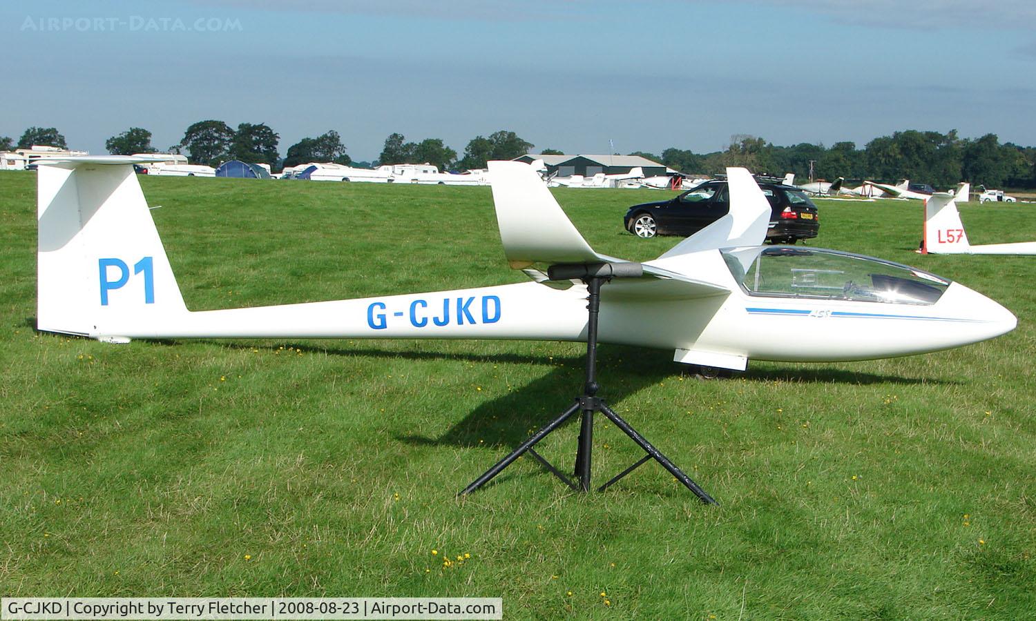 G-CJKD, 1998 Rolladen-Schneider LS-8-18 C/N 8215, Competitor in the Midland Regional Gliding Championship at Husband's Bosworth