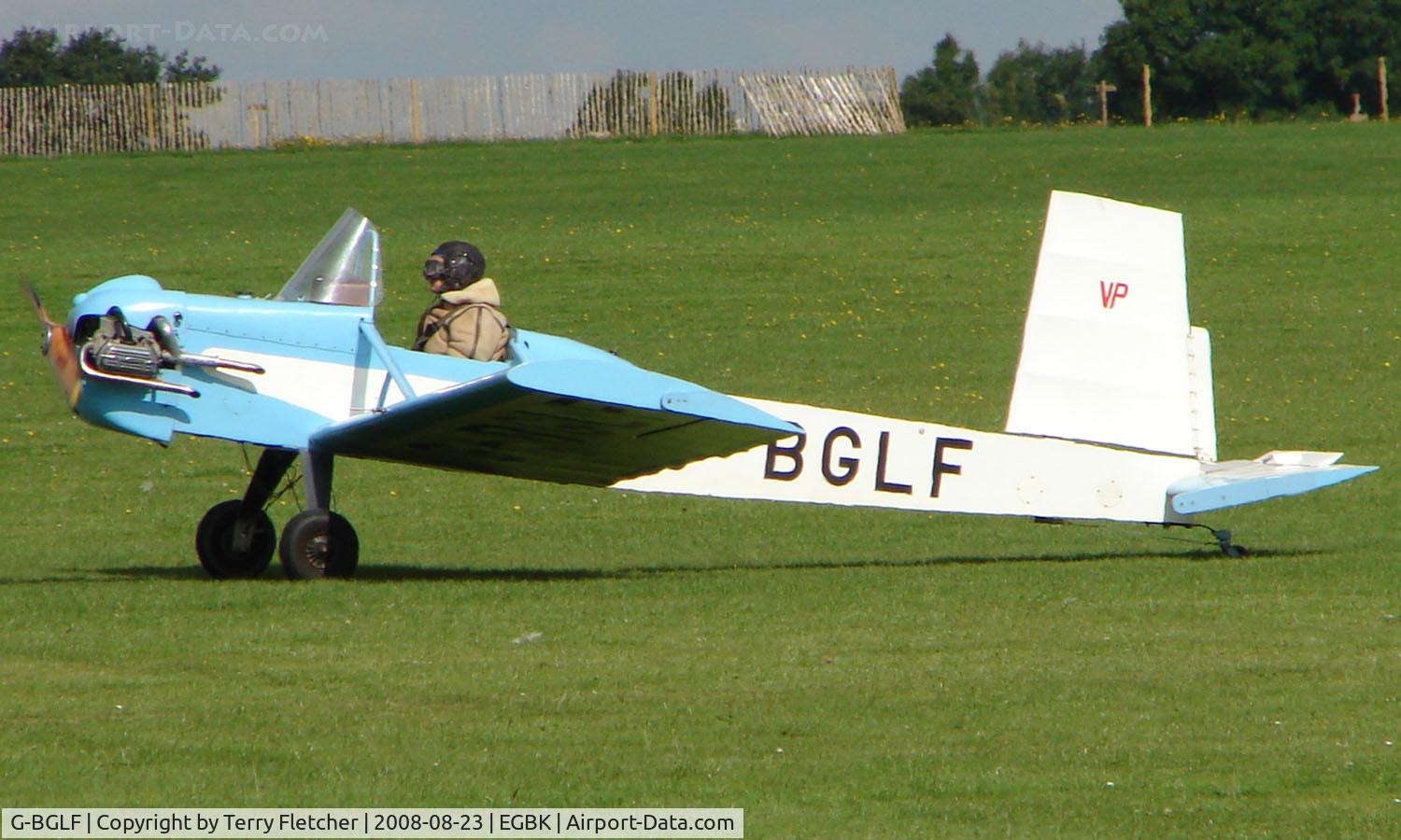 G-BGLF, 1983 Evans VP-1 Series 2 Volksplane C/N PFA 062-10388, Visitor to Sywell on 2008 Ragwing Fly-in day