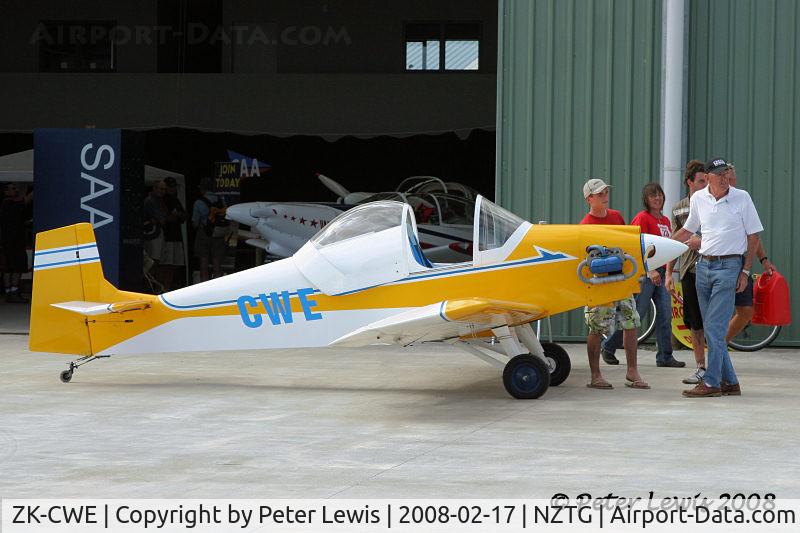 ZK-CWE, Druine Turbulent Ultra Light C/N BCS 154-2, Bruce C Shepherd, Whangarei