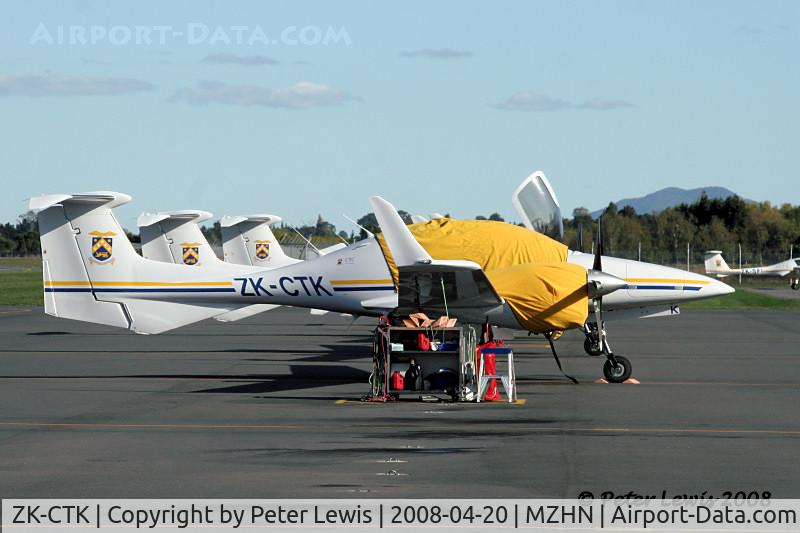 ZK-CTK, 2006 Diamond DA-42 Twin Star C/N 42.103, CTC Aviation Training Ltd., Hamilton