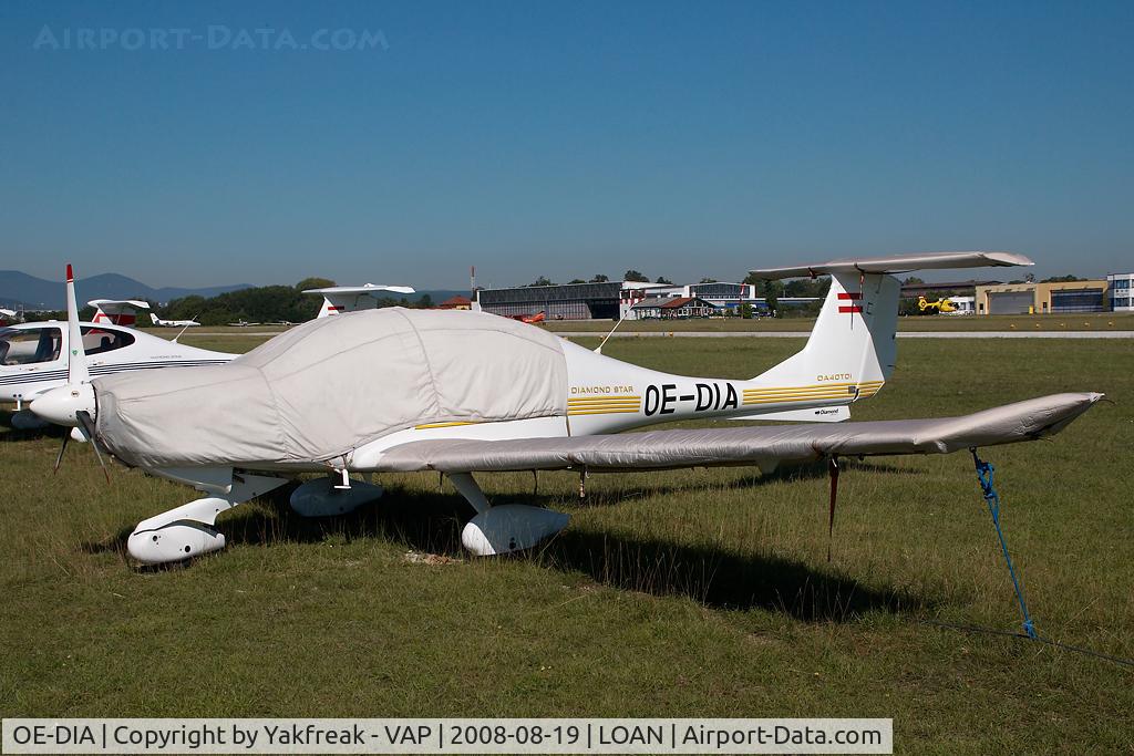 OE-DIA, 2003 Diamond DA-40D Diamond Star C/N D4.072, Diamond DA40