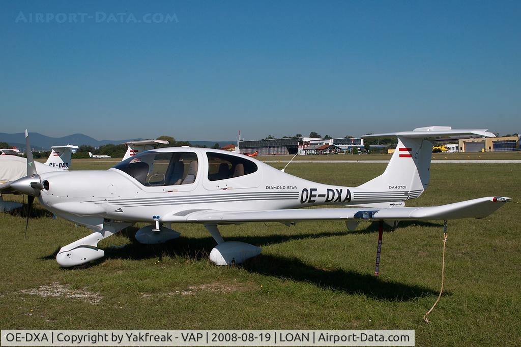 OE-DXA, 2008 Diamond DA-40D Diamond Star C/N D4.355, Diamond DA40