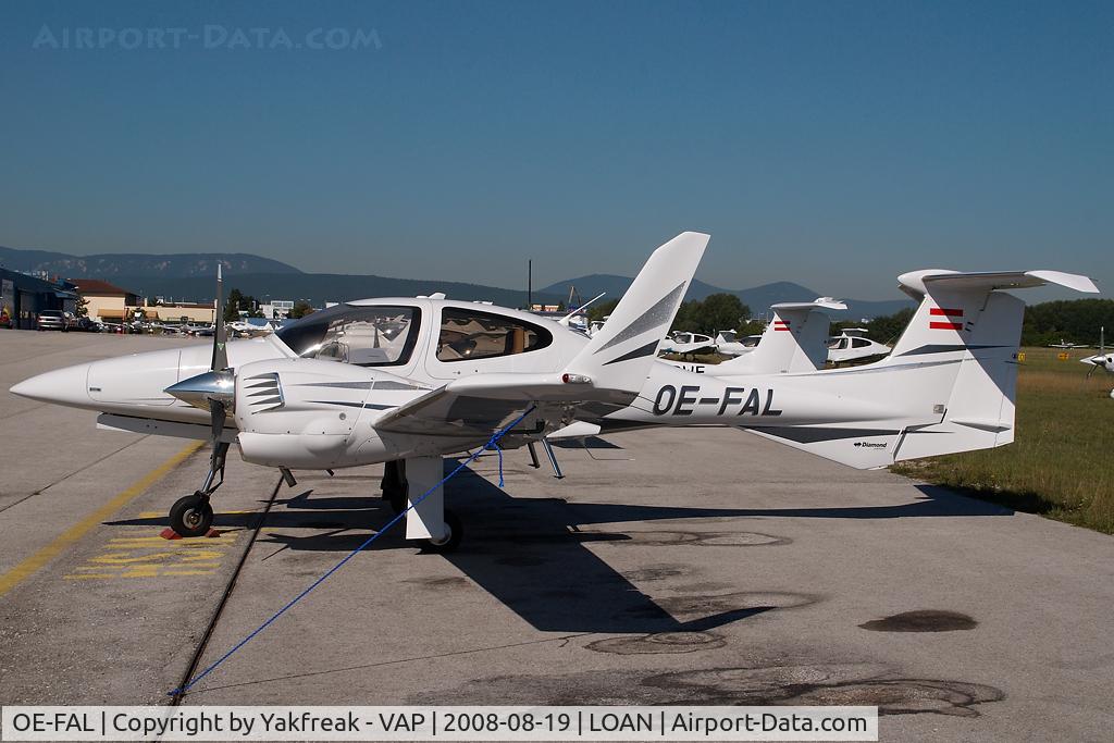 OE-FAL, Diamond DA-42 Twin Star C/N 42.263, Diamond DA42
