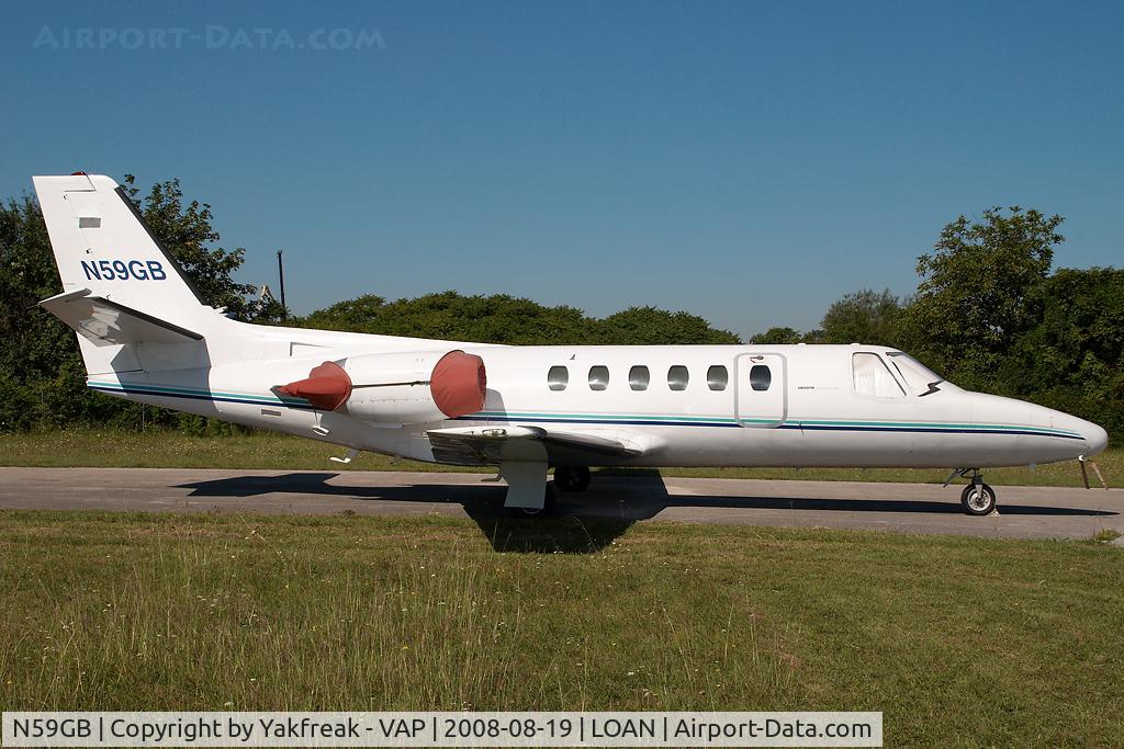 N59GB, 1982 Cessna 551 C/N 551-0060, Cessna 550 Citation 2