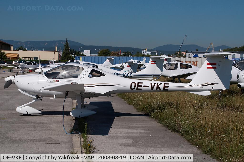 OE-VKE, HOAC DV-20E Katana C/N 20-E001, Diamond DV20