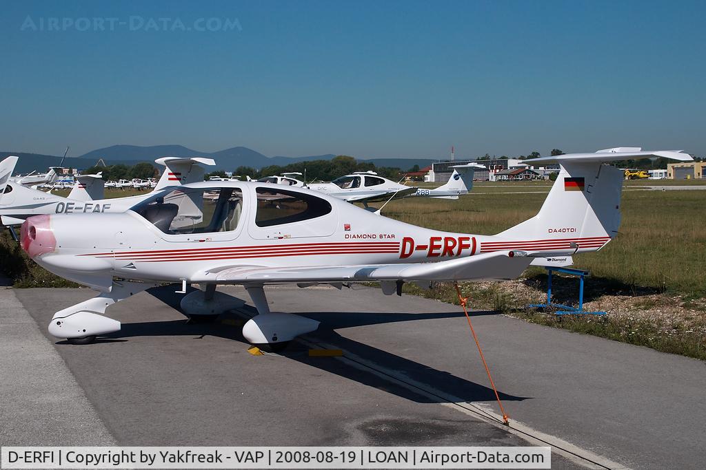 D-ERFI, Diamond DA-40DTDI Diamond Star C/N D4.127, Diamond DA40