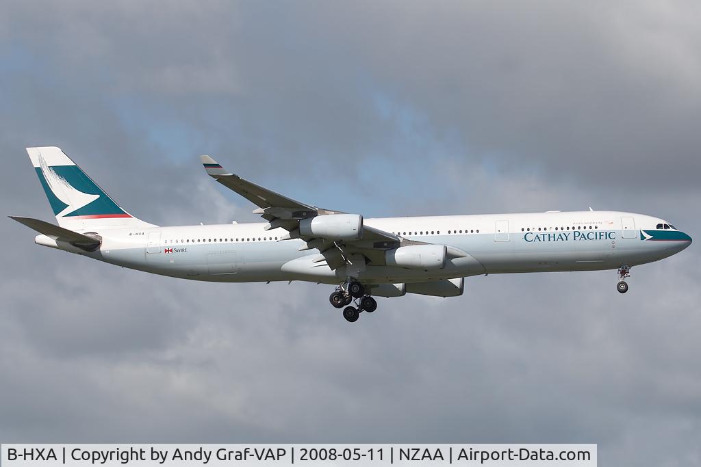 B-HXA, 1996 Airbus A340-313 C/N 136, Cathay Pacific A340-300