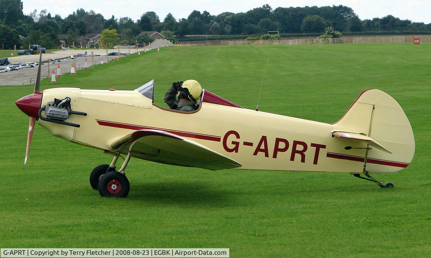 G-APRT, 1959 Taylor JT-1 Monoplane C/N PFA 537, Visitor to Sywell on 2008 Ragwing Fly-in day