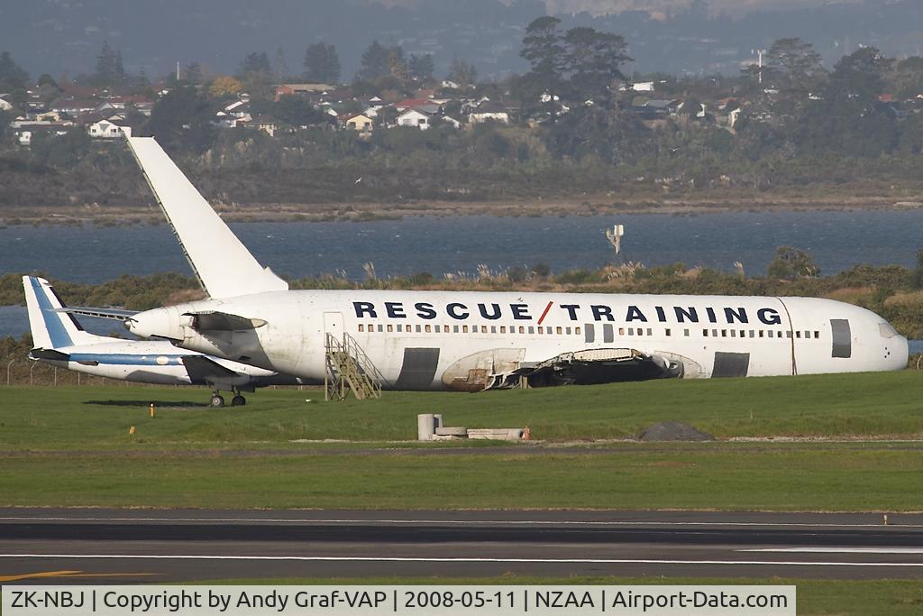 ZK-NBJ, 1984 Boeing 767-204/ER C/N 23250, Rescue Trainer AKL Airport 767-200