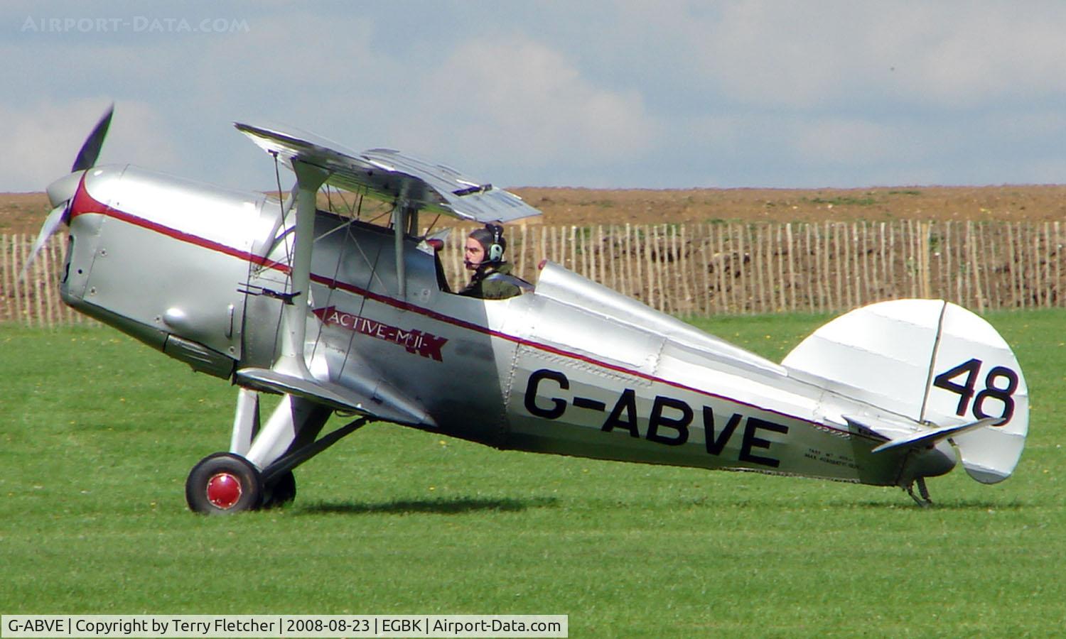 G-ABVE, 1932 Arrow Active 2 C/N 2, 1932 Arrow Active - Visitor to Sywell on 2008 Ragwing Fly-in day