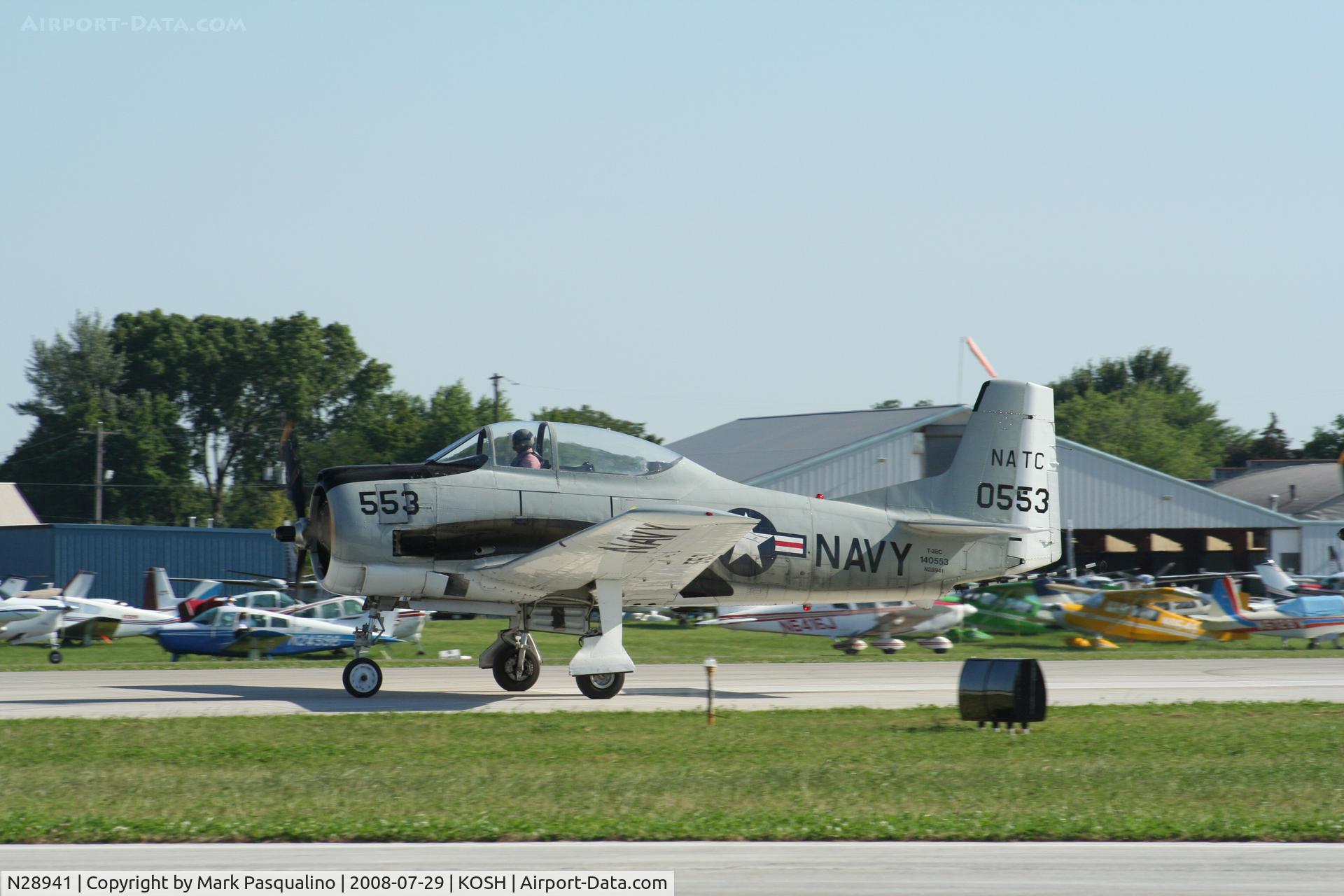 N28941, 1956 North American T-28C Trojan C/N 226-130 (140553), North American T-28C