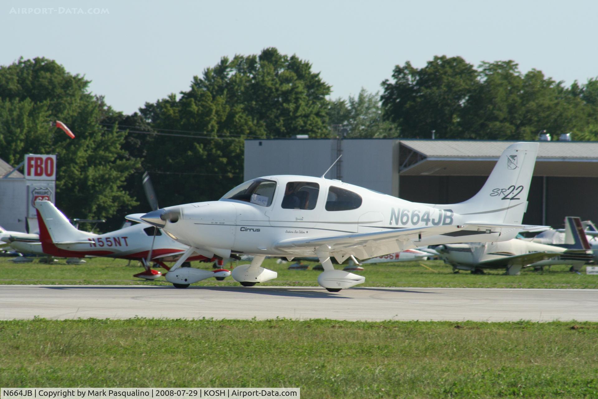 N664JB, Cirrus SR22 C/N 0349, SR22