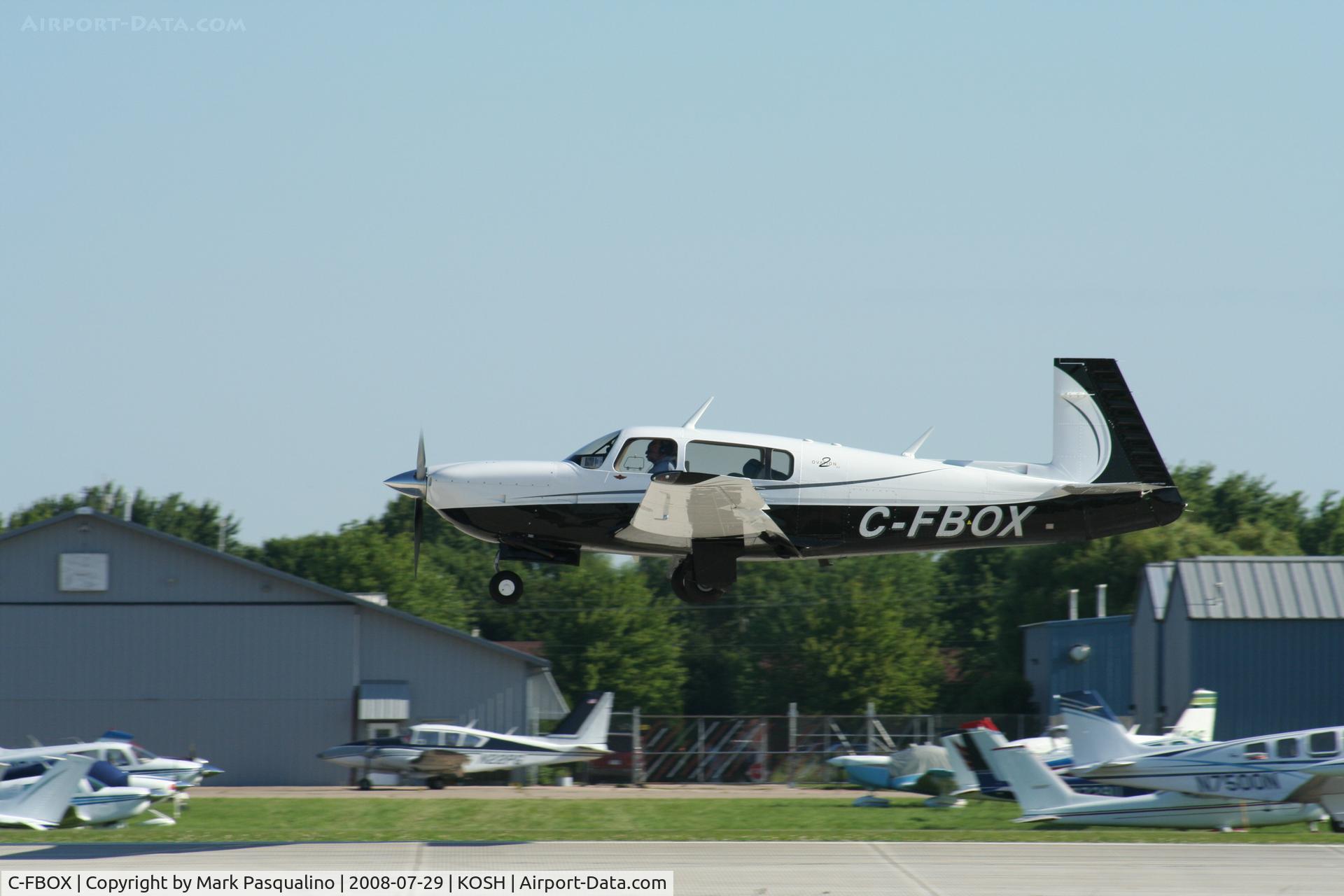 C-FBOX, 2006 Mooney M20R Ovation C/N 29-0435, Mooney M20R