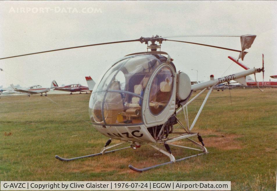 G-AVZC, 1965 Hughes 269B C/N 450189, Ex: N8837F>EI-AOU>G-AVZC - Owner: Forecourt Services Ltd - Cancelled by CAA July 1990 - See http://tinyurl.com/6hytqtb