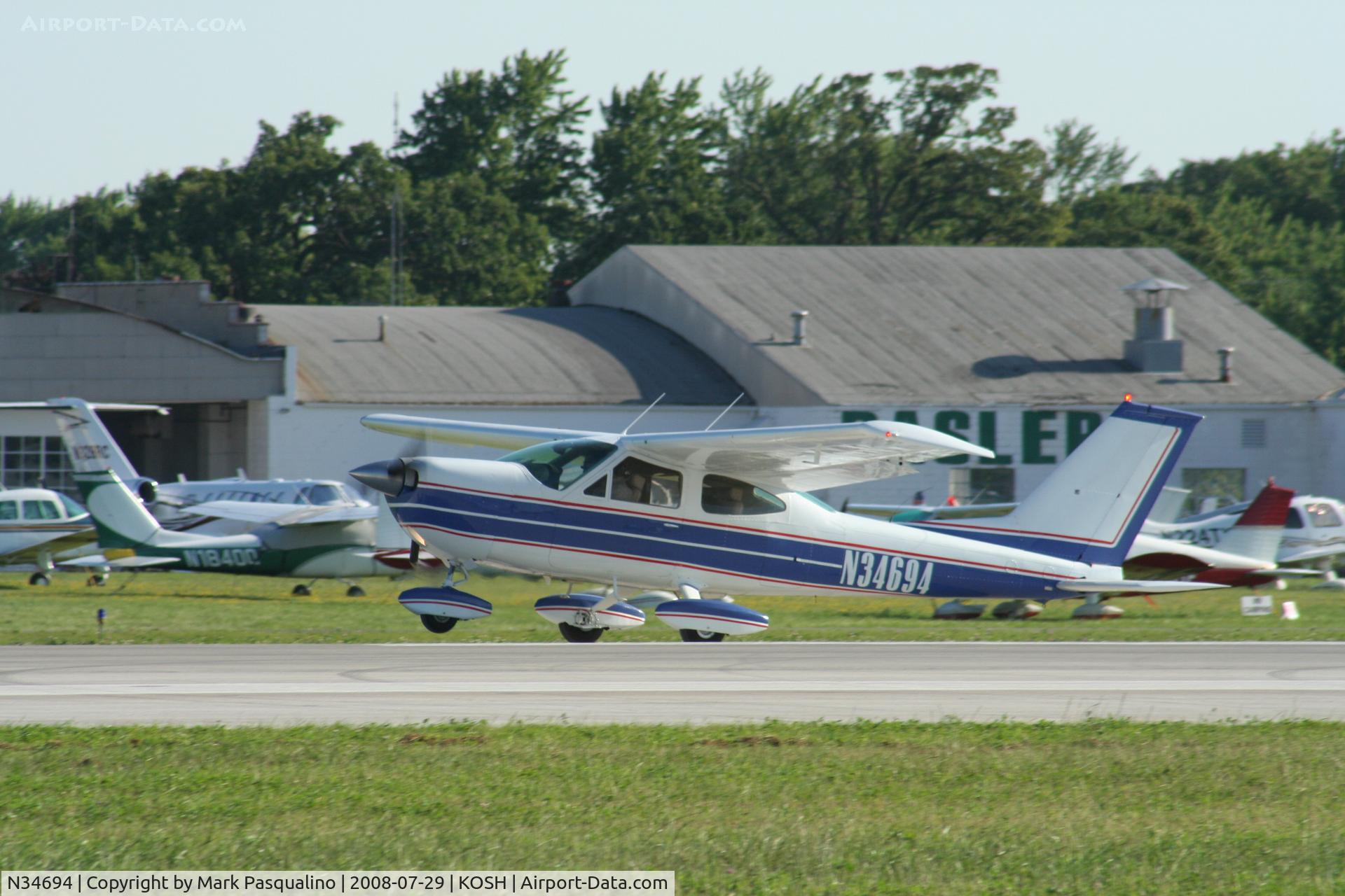 N34694, 1973 Cessna 177B Cardinal C/N 17701942, Cessna 177