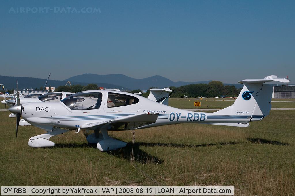 OY-RBB, 2006 Diamond DA-40D Diamond Star C/N D4.211, Diamond DA40