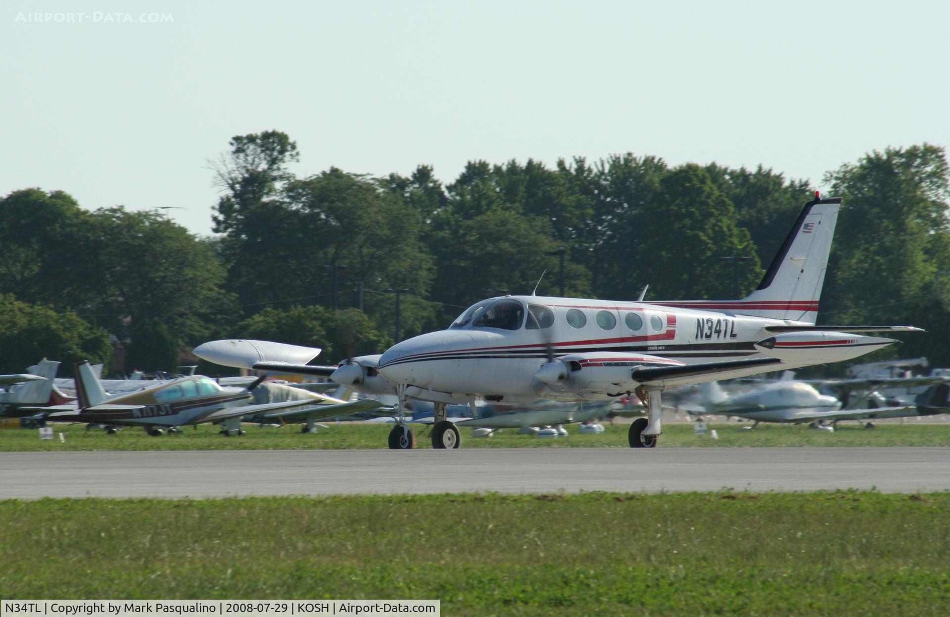 N34TL, 1977 Cessna 340A C/N 340A0423, Cessna 340A