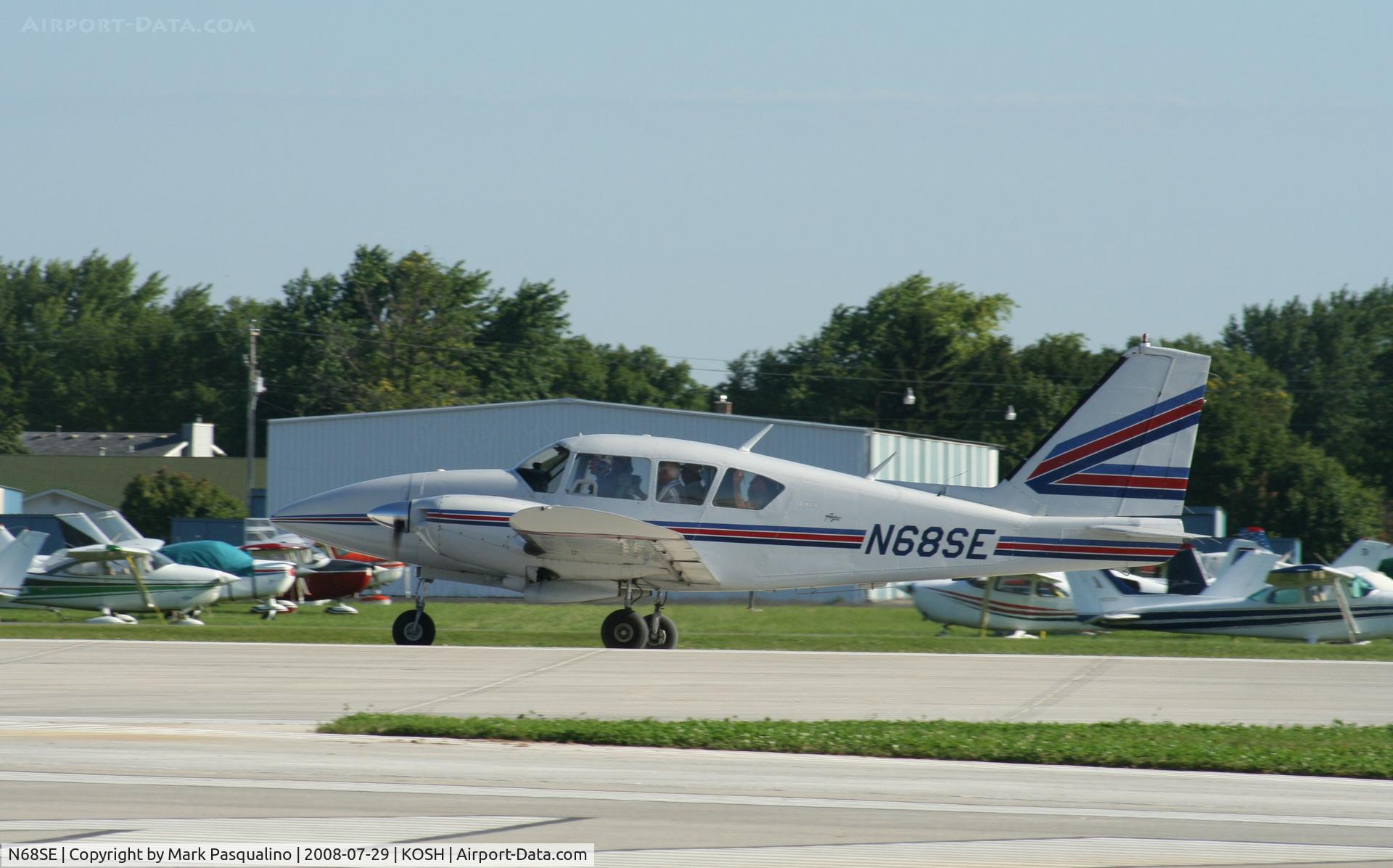 N68SE, 1967 Piper PA-23-250 C/N 27-3780, Piper PA-23-250