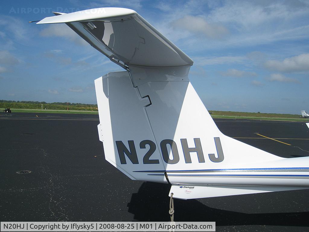 N20HJ, 2008 Diamond DA-40 Diamond Star C/N 40.937, N20HJ DIAMOND DA40