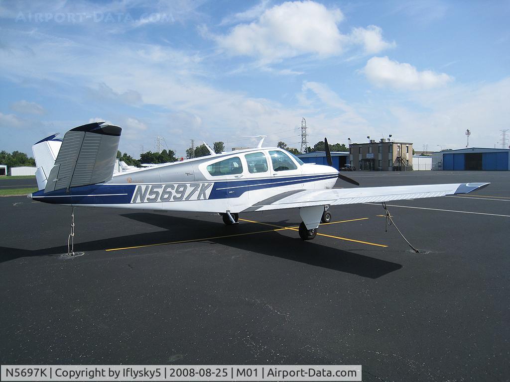 N5697K, 1964 Beech S35 Bonanza C/N D-7620, N5697K BEECH S35