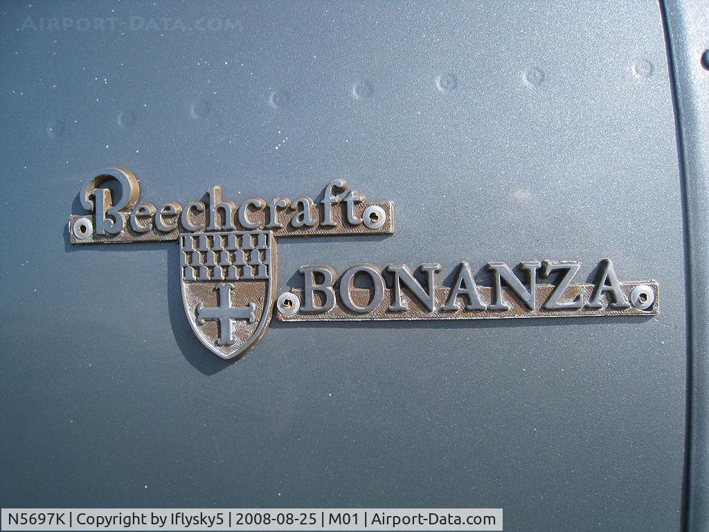 N5697K, 1964 Beech S35 Bonanza C/N D-7620, N5697K BEECH S35