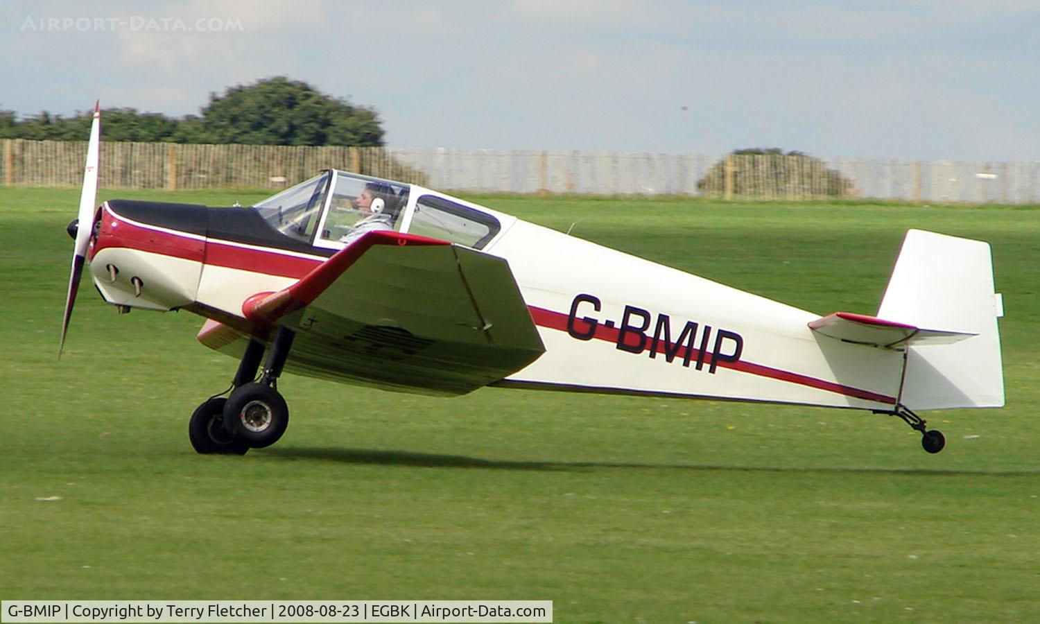 G-BMIP, 1964 Jodel D-112 C/N 1264, Visitor to Sywell on 2008 Ragwing Fly-in day