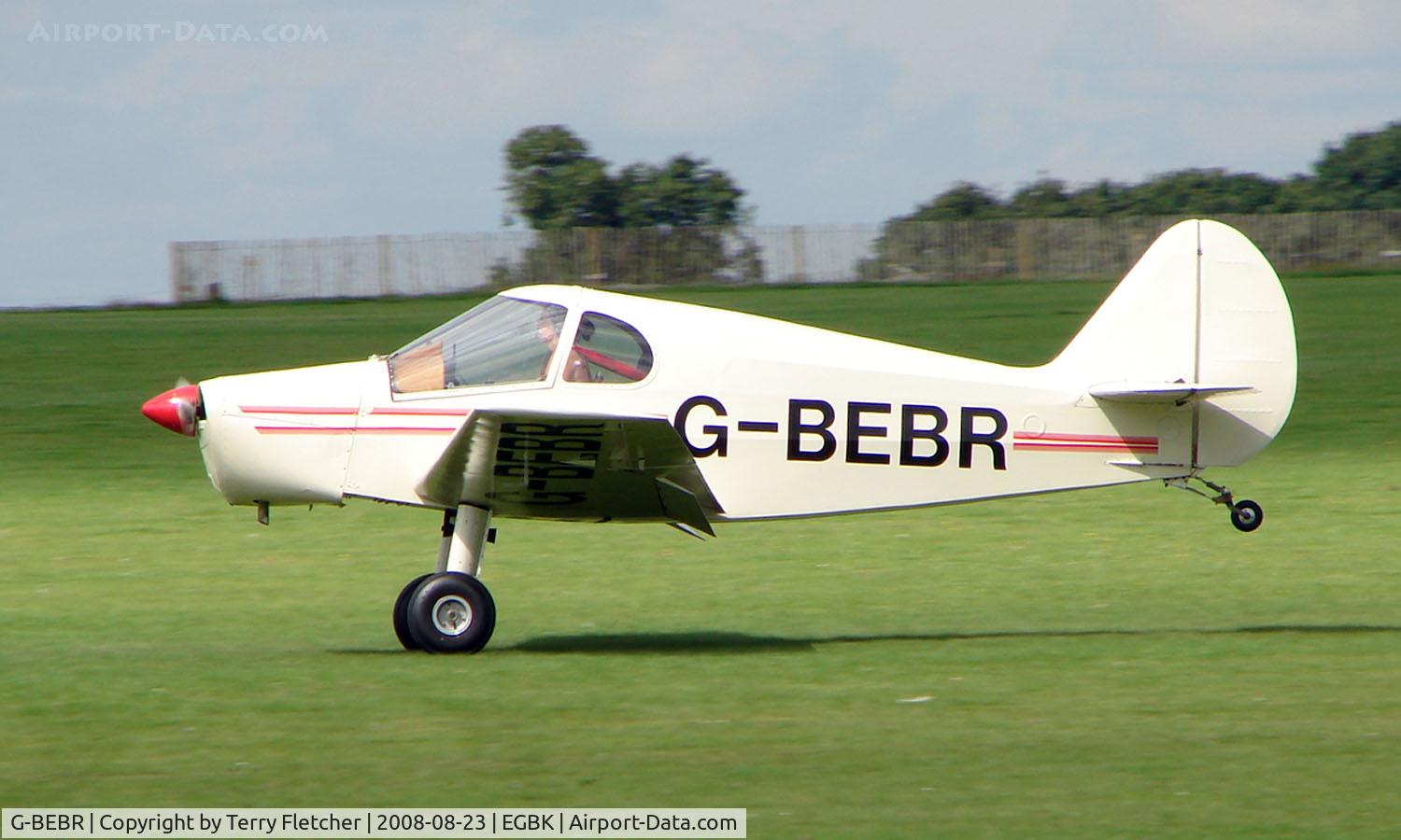 G-BEBR, 2006 Gardan GY-201 Minicab C/N PFA 1824, Visitor to Sywell on 2008 Ragwing Fly-in day
