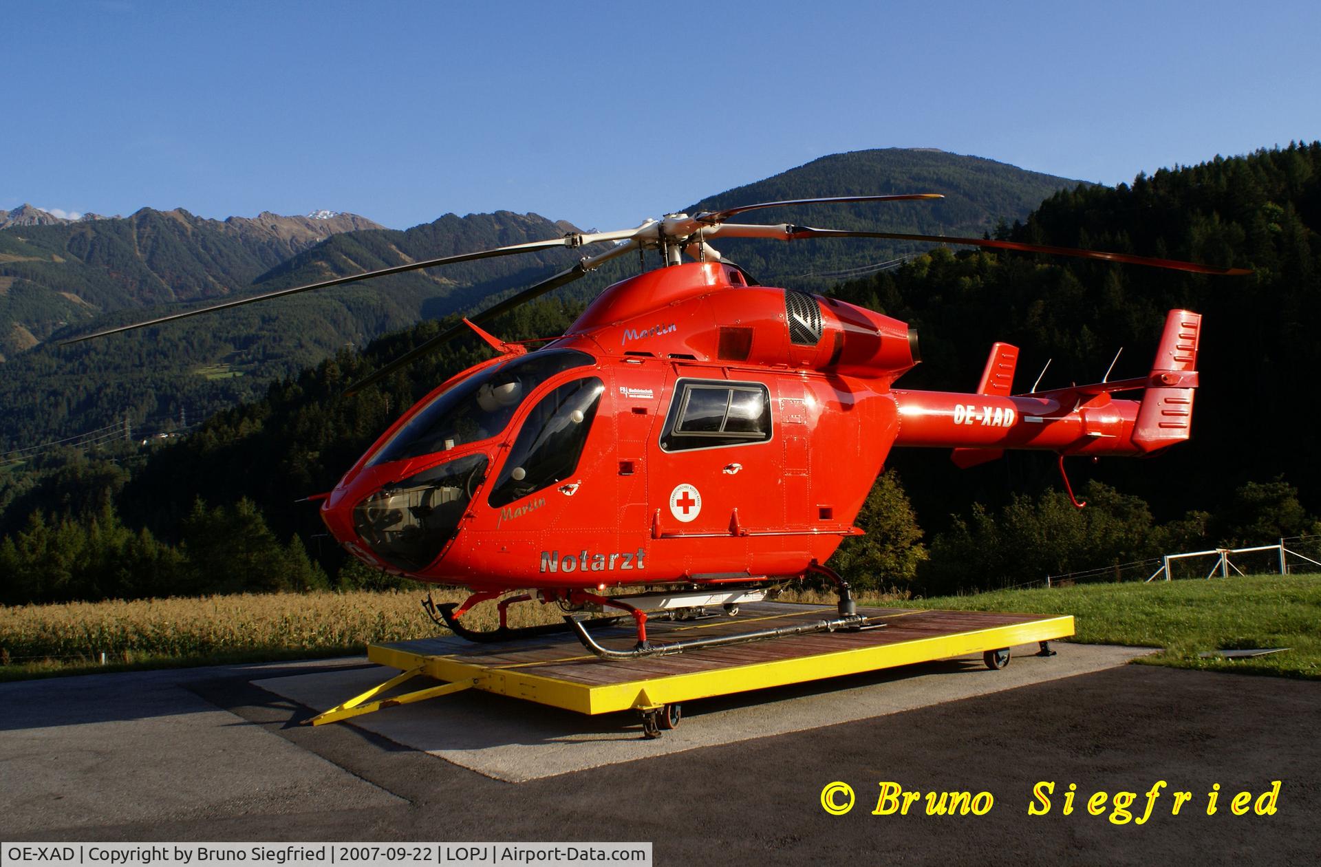 OE-XAD, McDonnell Douglas MD-900 Explorer C/N 900-00047, Karres Heliport  Austria