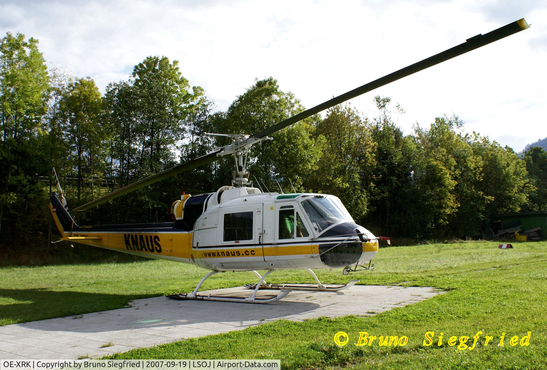OE-XRK, 1966 Bell 204B C/N 2199, St.Johann Heliport Austria