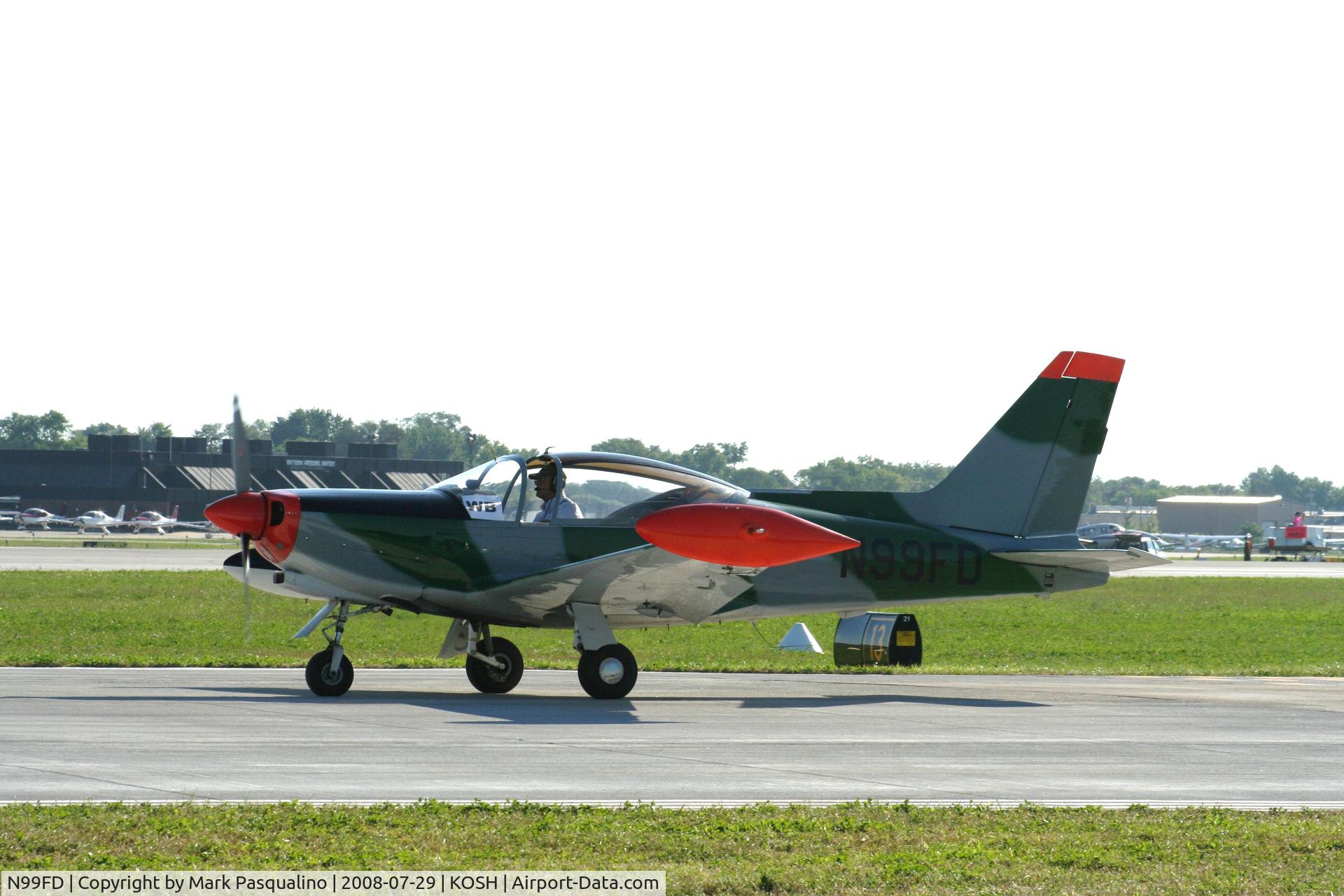 N99FD, 1991 SIAI-Marchetti SF-260D C/N 787, F.260D
