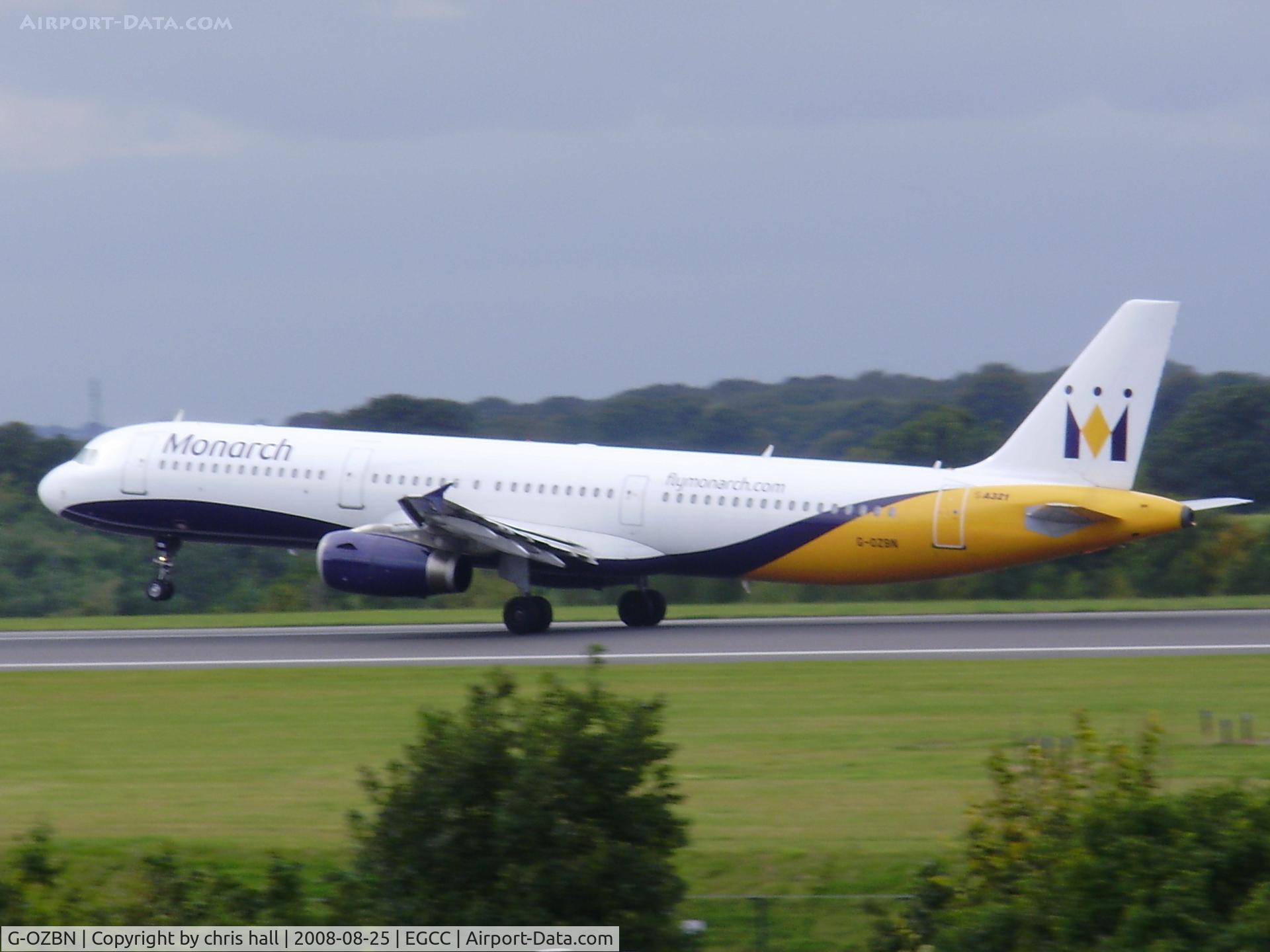 G-OZBN, 1999 Airbus A321-231 C/N 1153, Monarch