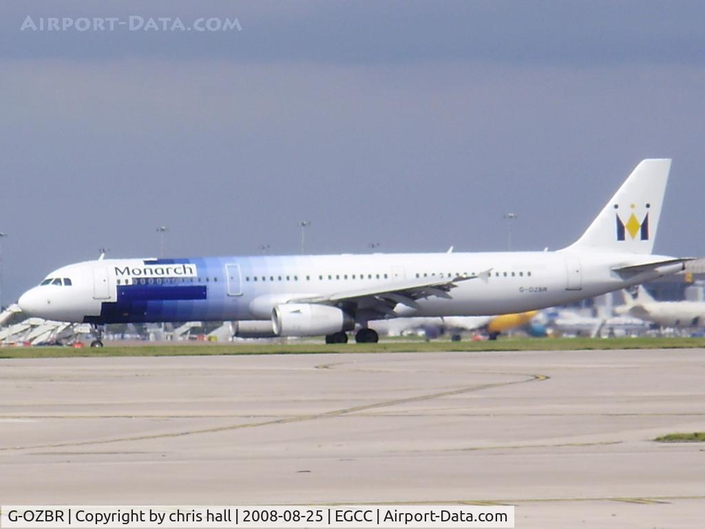 G-OZBR, 2002 Airbus A321-231 C/N 1794, Monarch