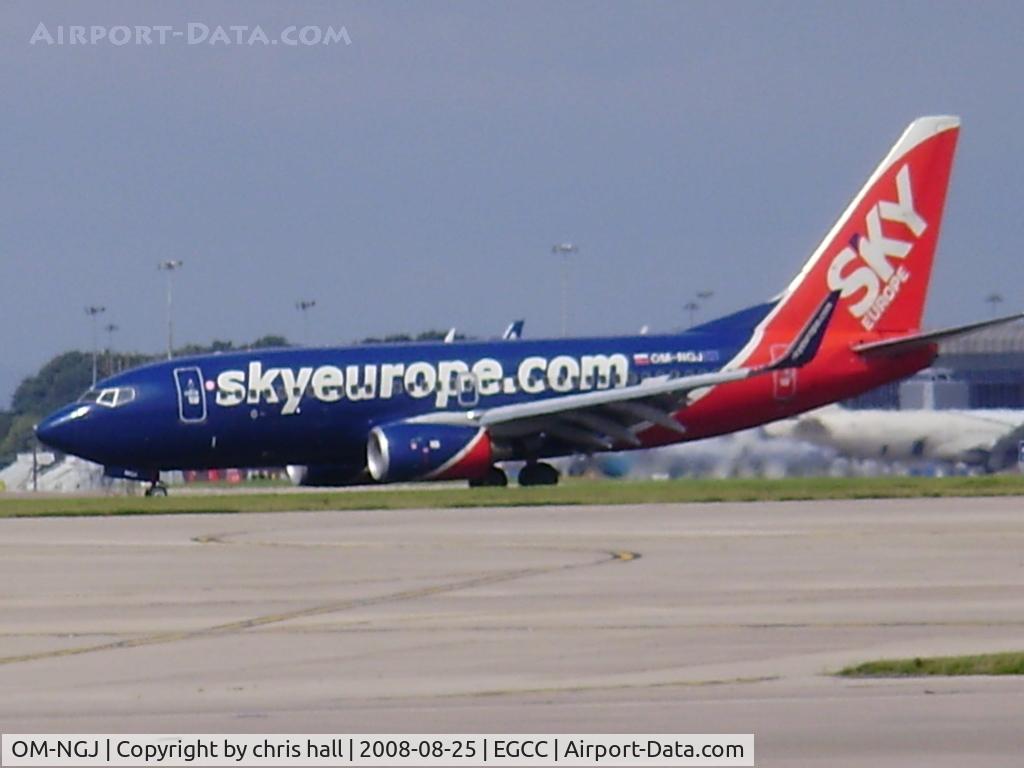 OM-NGJ, 2007 Boeing 737-76N C/N 34755, SkyEurope