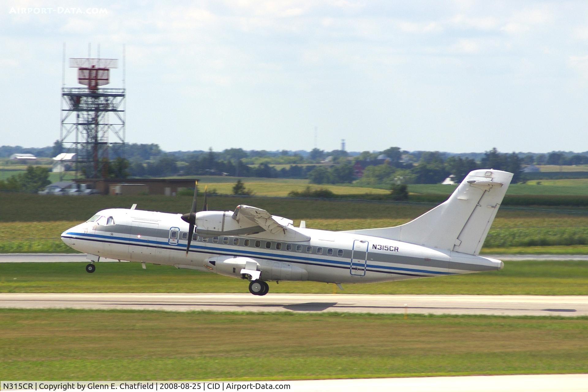 N315CR, 1991 ATR 42-320 C/N 252, Lifting off of Runway 13
