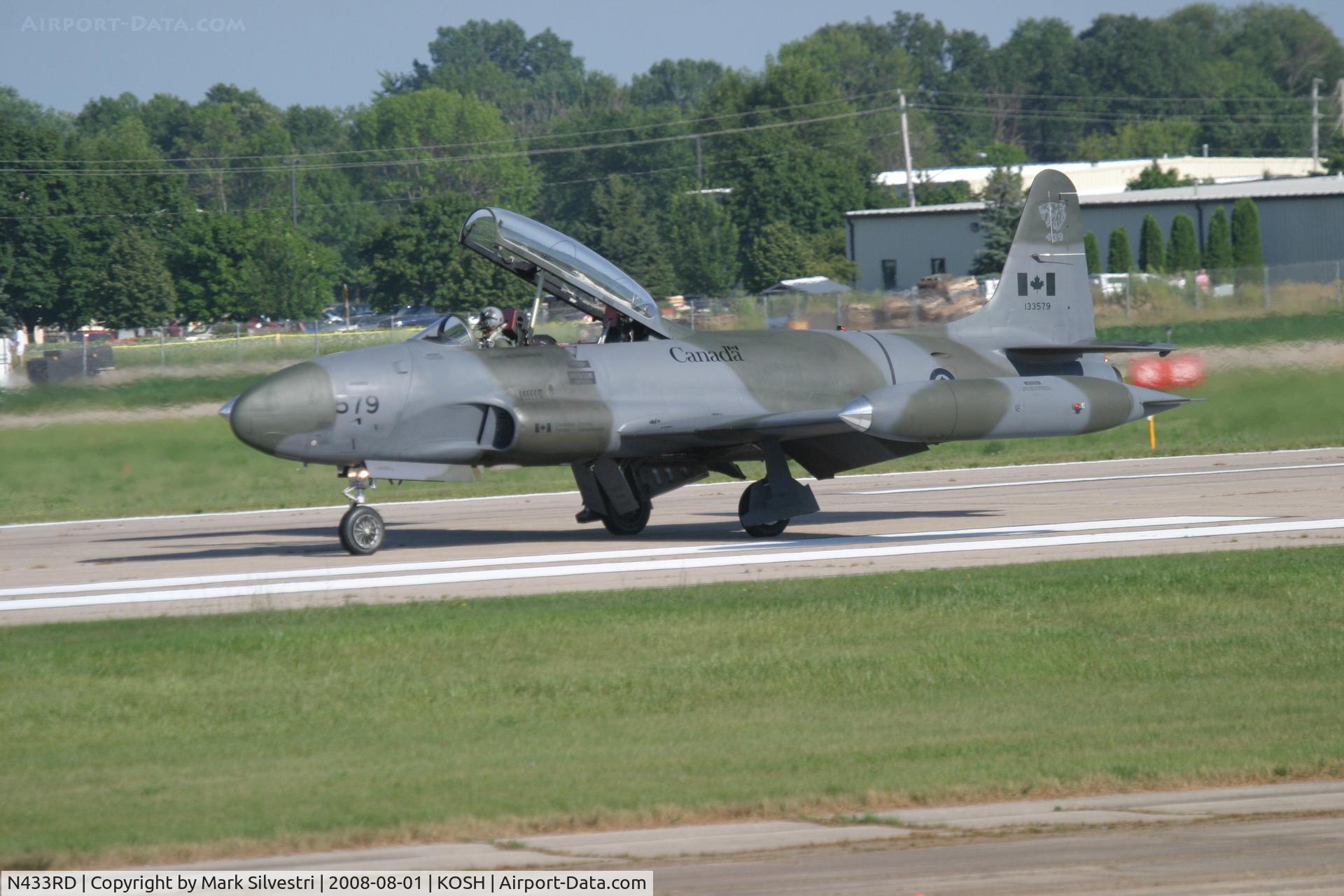 N433RD, 1952 Canadair CT-133 Silver Star C/N T33-579, Oshkosh 2008